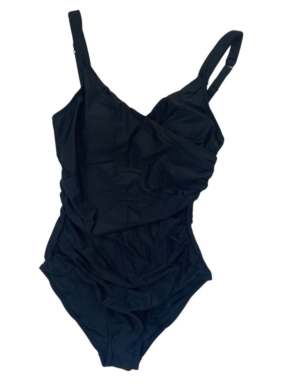 Cupshe Black Retro Tummy Control One-Piece Adjustable Tummy Control - Picture 2 of 7